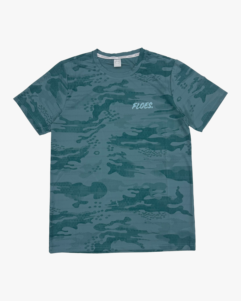 Turquoise Camo T-shirt