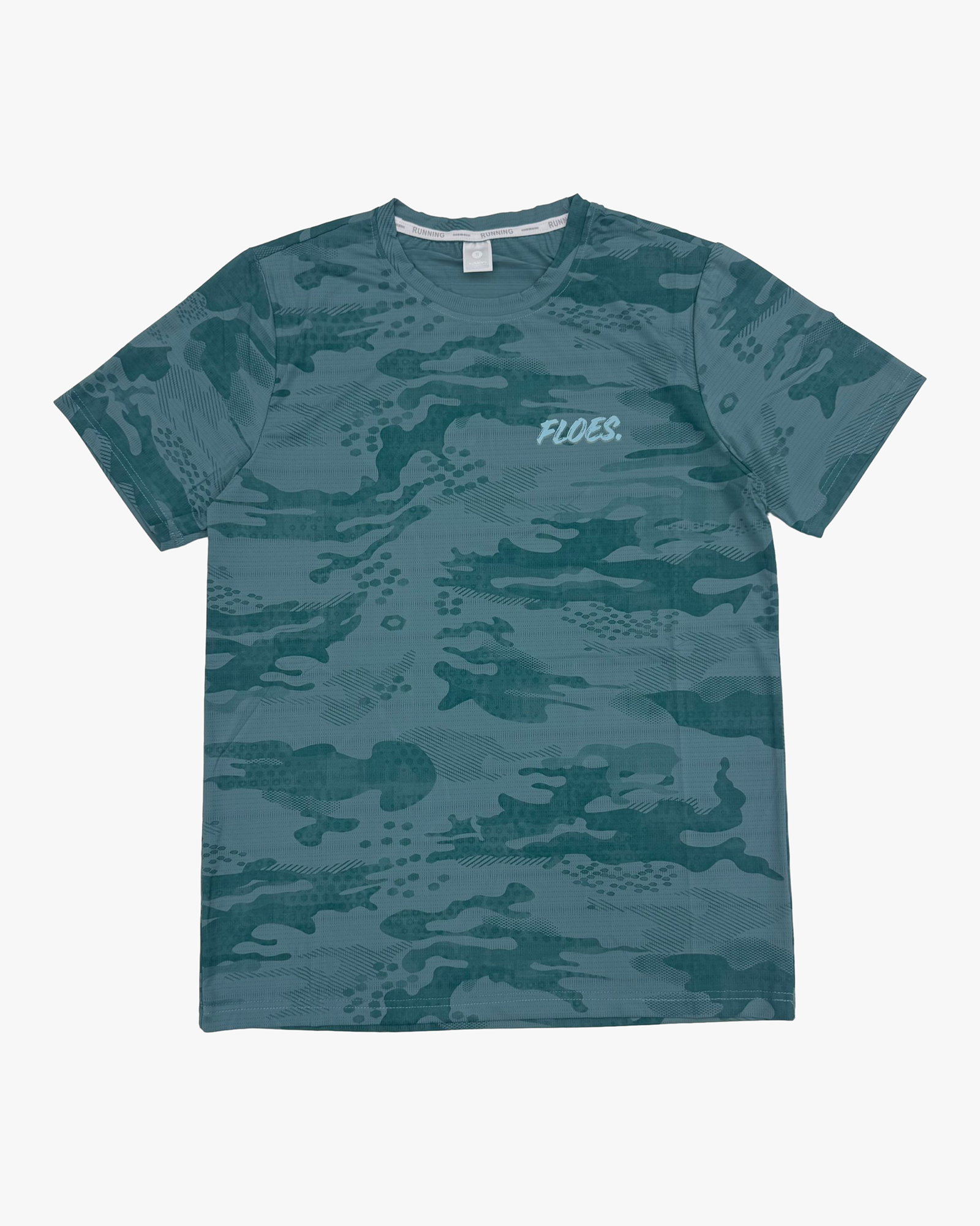 Turquoise Camo T-shirt