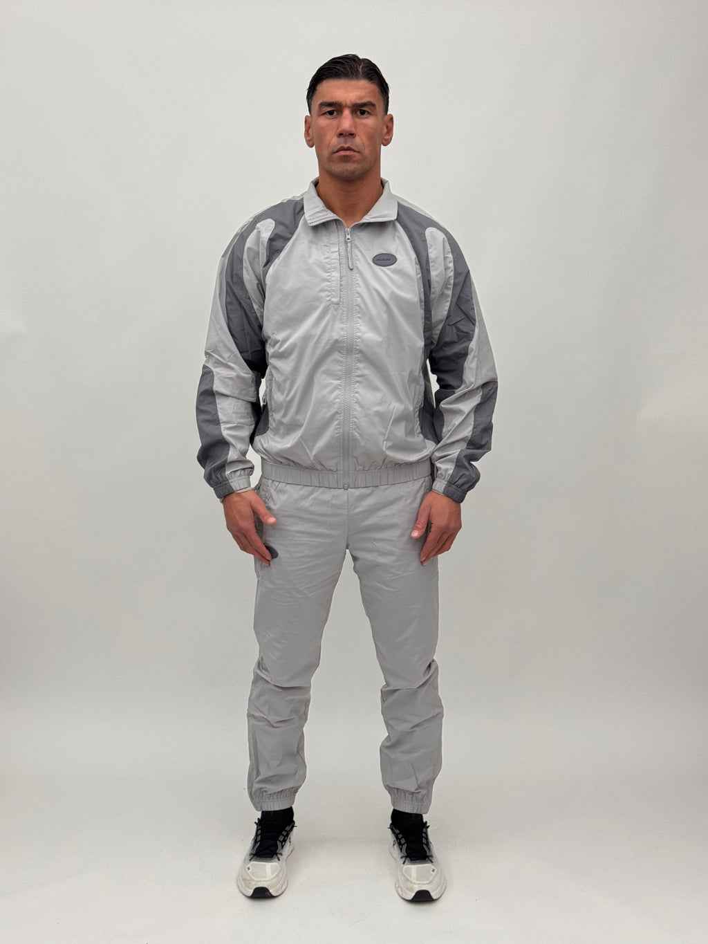 BASIC GREY TRACKSUIT JOGGERS