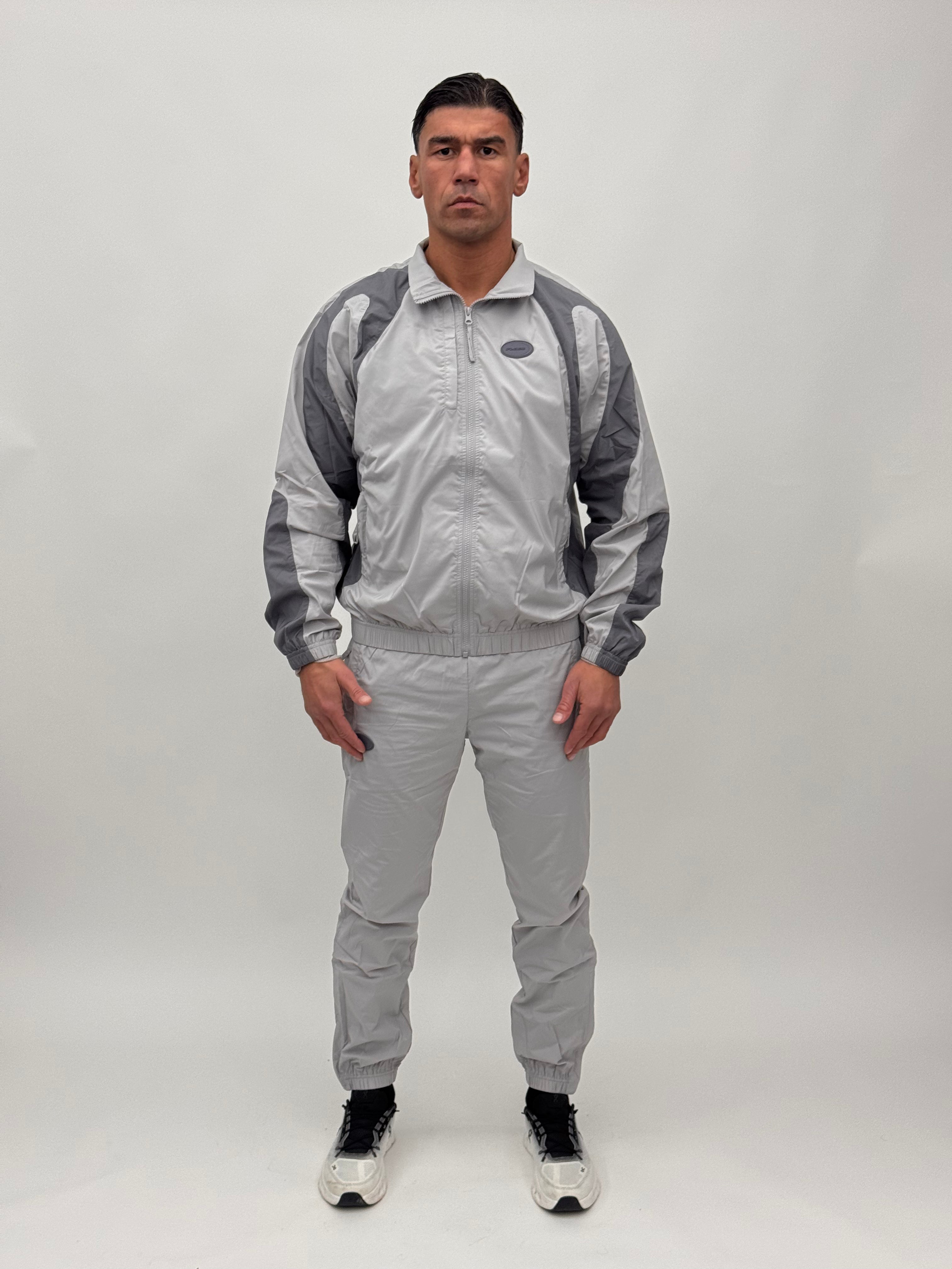 BASIC GREY TRACKSUIT JOGGERS