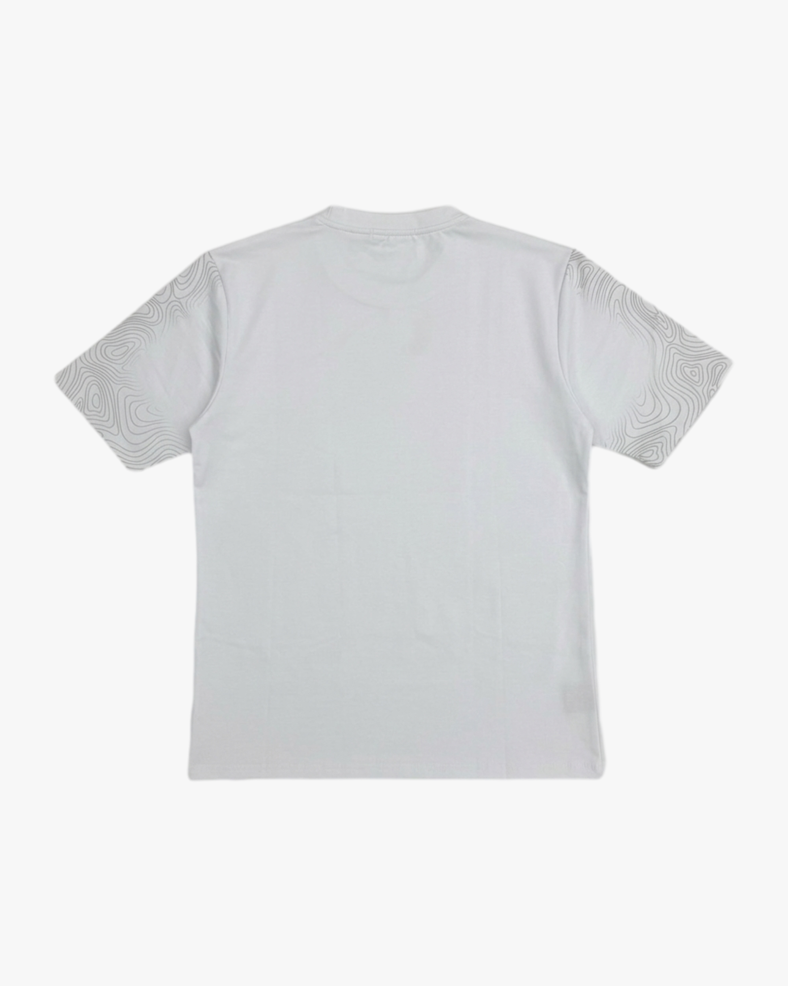 White Pattern Floes Tee