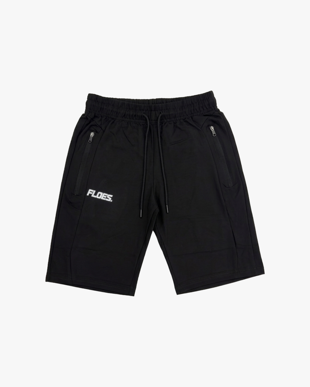 Black Regular Floes Shorts