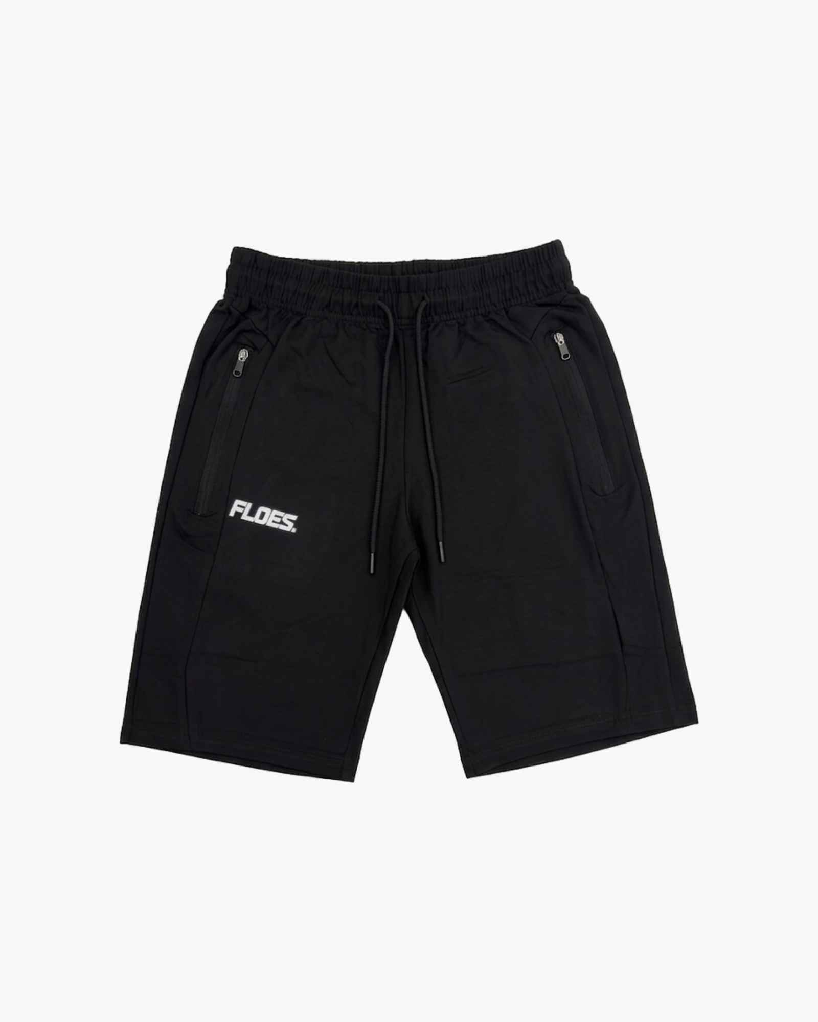 Black Regular Floes Shorts