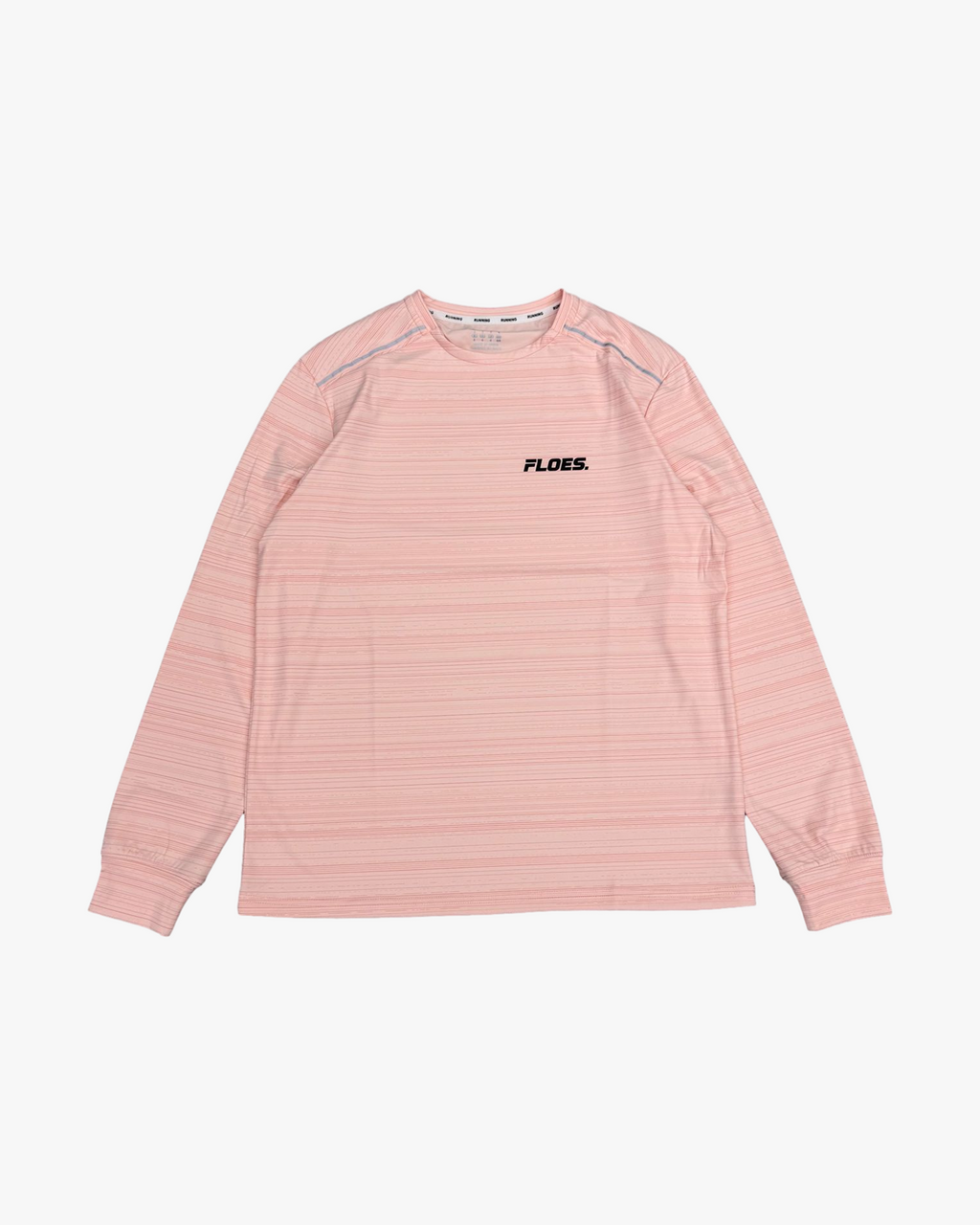 Salmon Pink Floes Long Sleeve