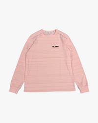 Salmon Pink Floes Long Sleeve