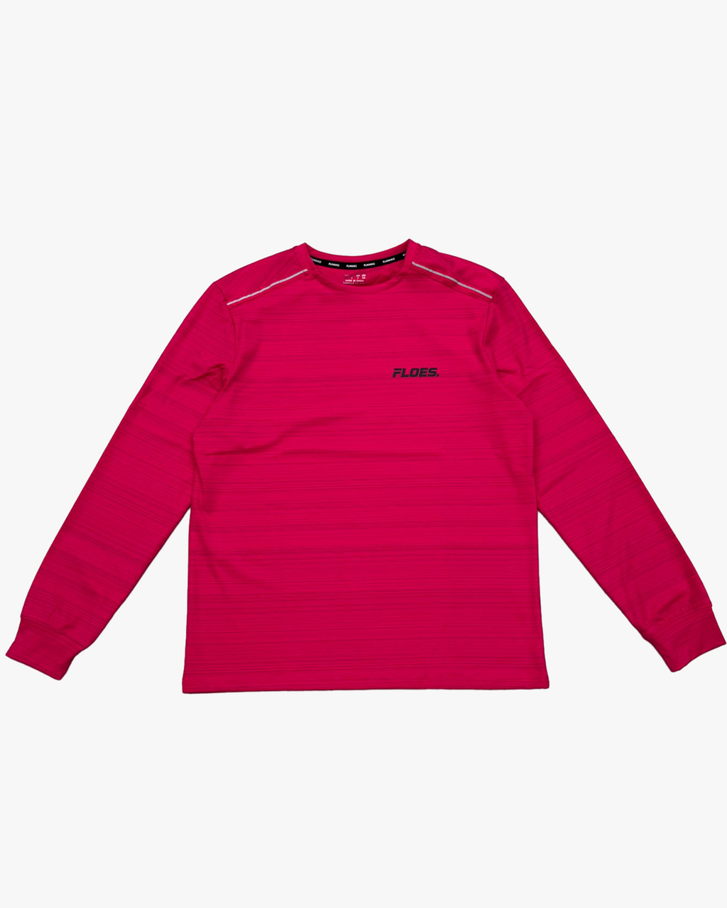 Dark Pink Floes Long Sleeve