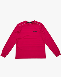 Dark Pink Floes Long Sleeve