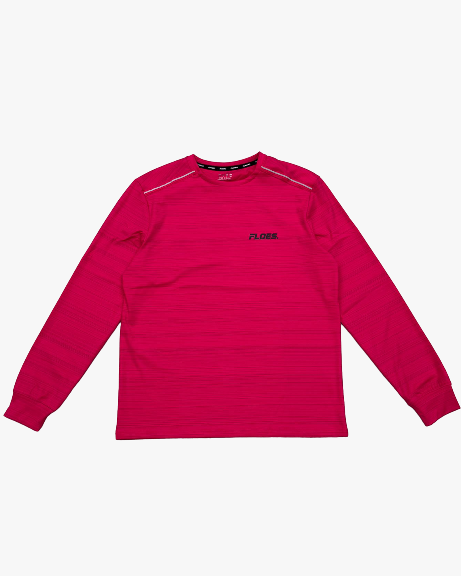 Dark Pink Floes Long Sleeve