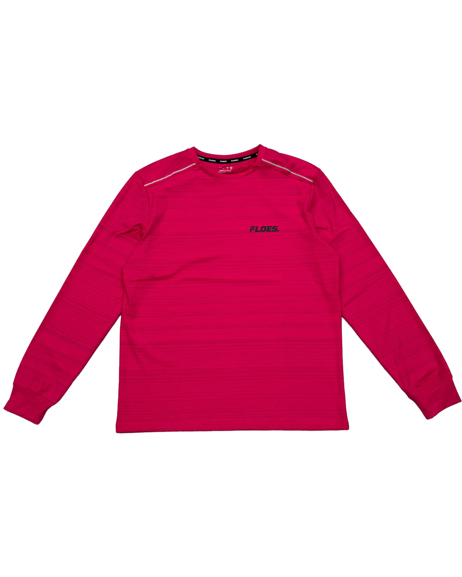 Dark Pink Floes Long Sleeve