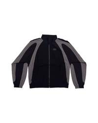 BASIC BLACK TRACKSUIT TOP