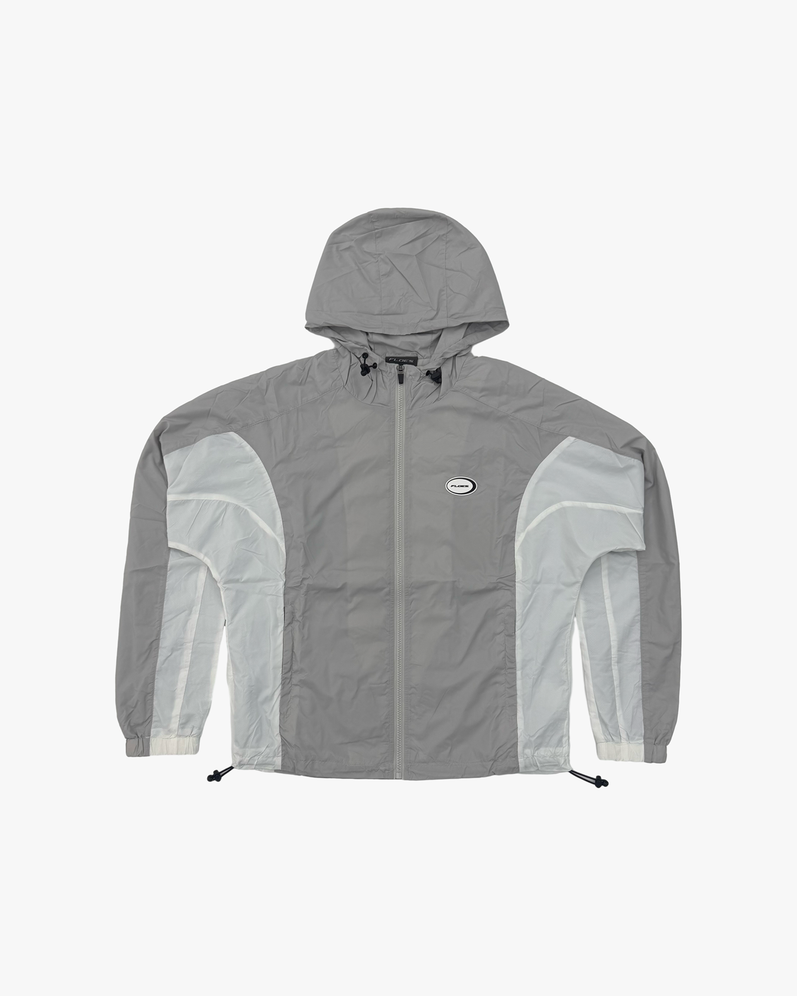 Floes Grey Hooded Track Jacket